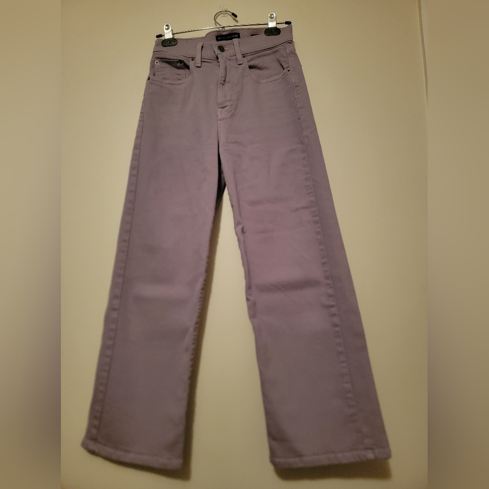 Modern American (Anthropologie) High-Rise Wide Leg Crop Jean Size 25